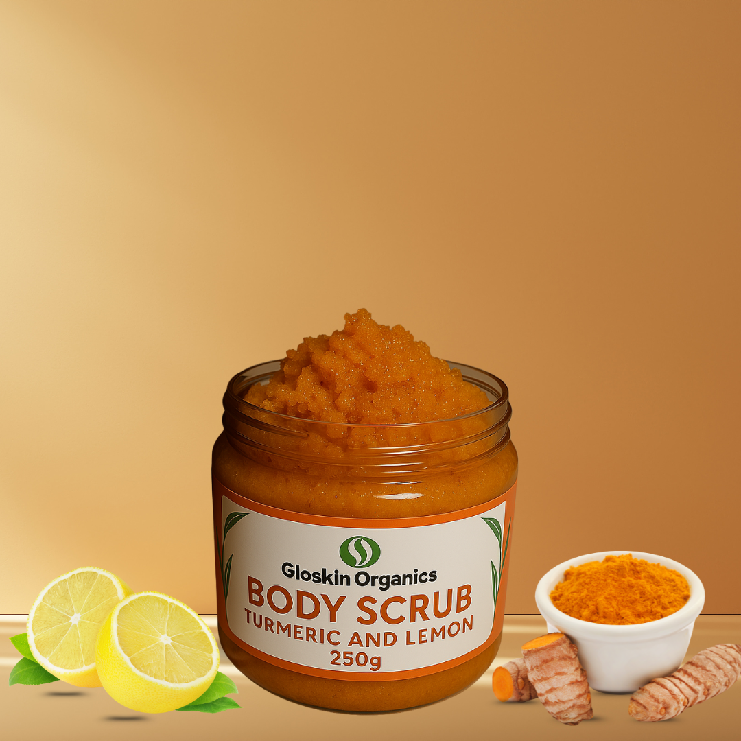 Radiance Glow Turmeric Body Scrub – Nourish, Brighten & Glow