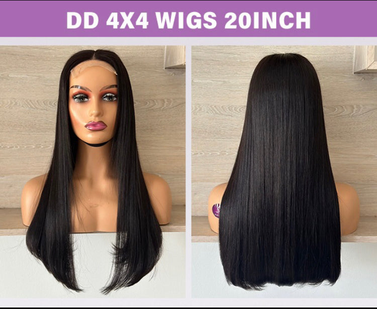 4x4 DD Lace Bob Wig