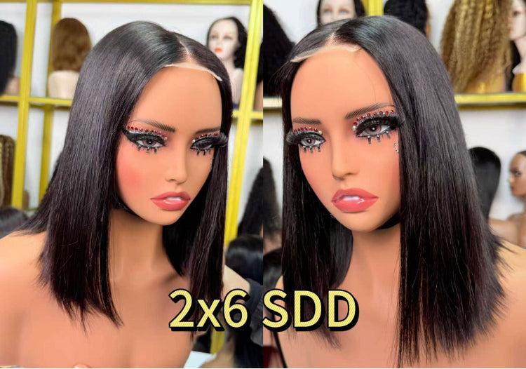 ✨ 2x6 Lace Closure Wig – Straight & Chic