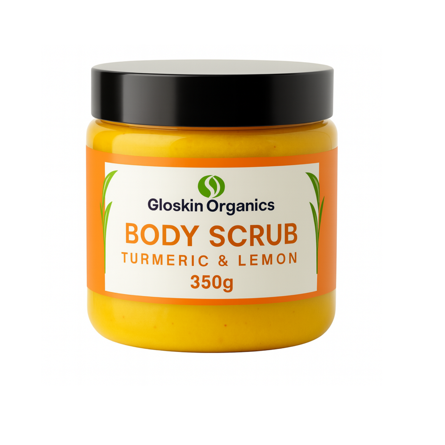 Gloskin Organics Turmeric & Lemon Skincare Set | Body Oil, Scrub & Cream Combo South Africa