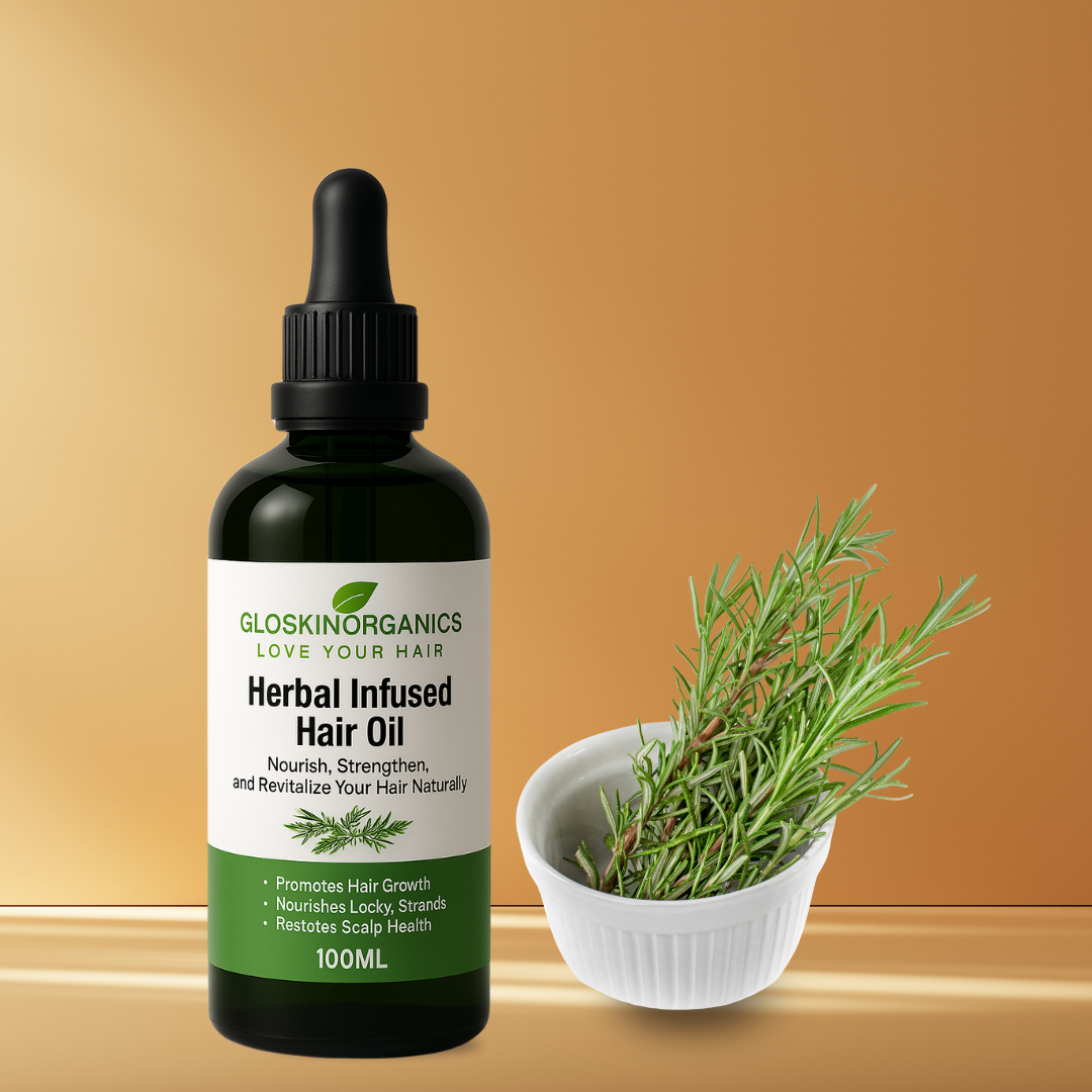 Herbal Infused Hair Growth Oil – Enriched with Rosemary