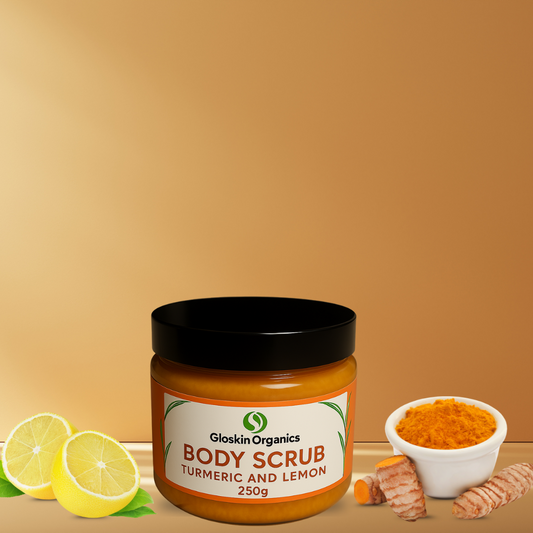 Radiance Glow Turmeric Body Scrub – Nourish, Brighten & Glow