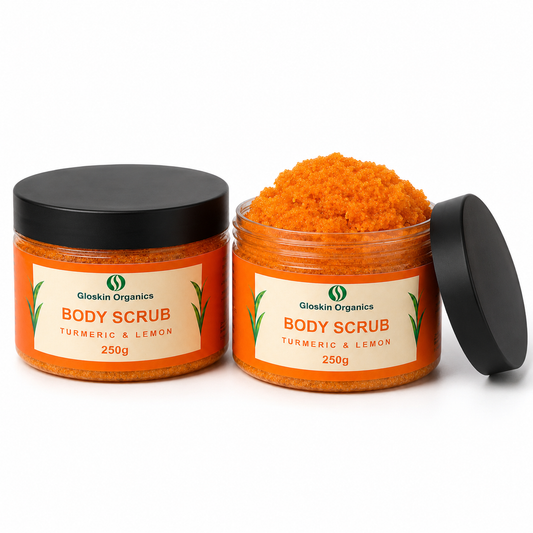 Turmeric & Lemon Body Scrub – 2 Pack Bundle