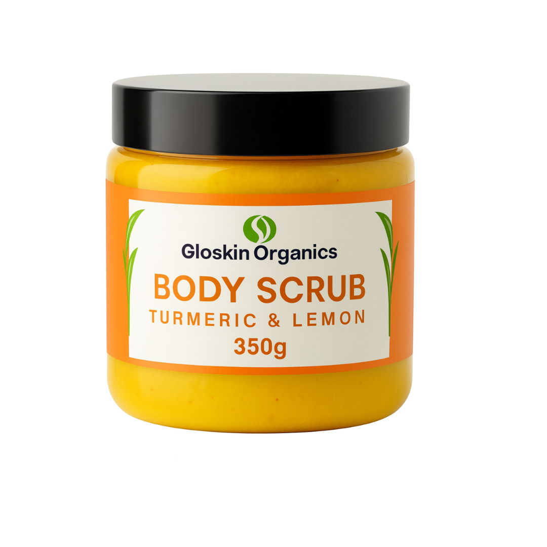 Glow Buff Body Scrub – Turmeric & Lemon