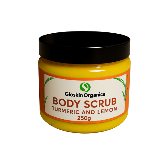 Glow Buff Body Scrub – Turmeric & Lemon